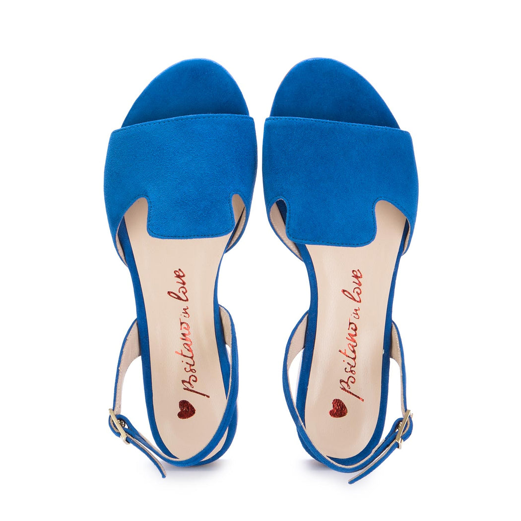 positano in love womens sandals blue