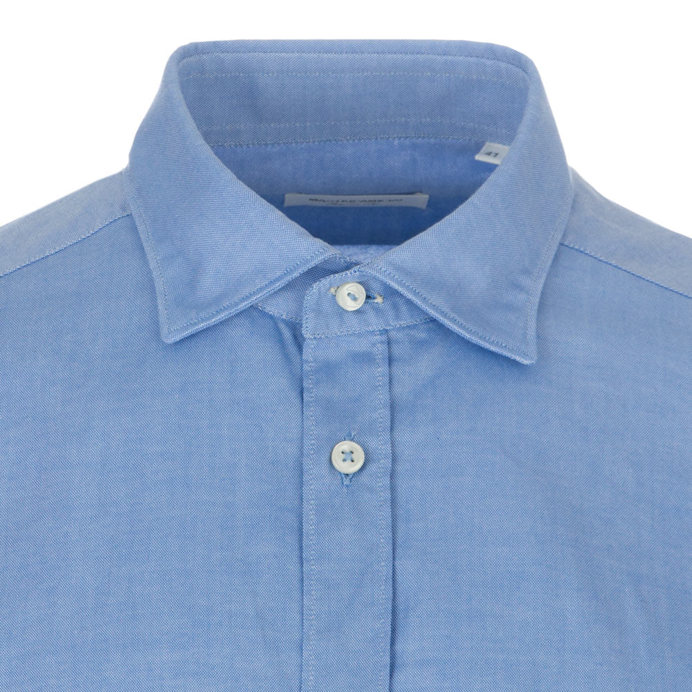 mastricamiciai mens shirt luca light blue
