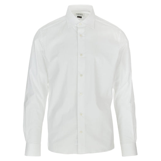 mastricamiciai mens shirt luca white