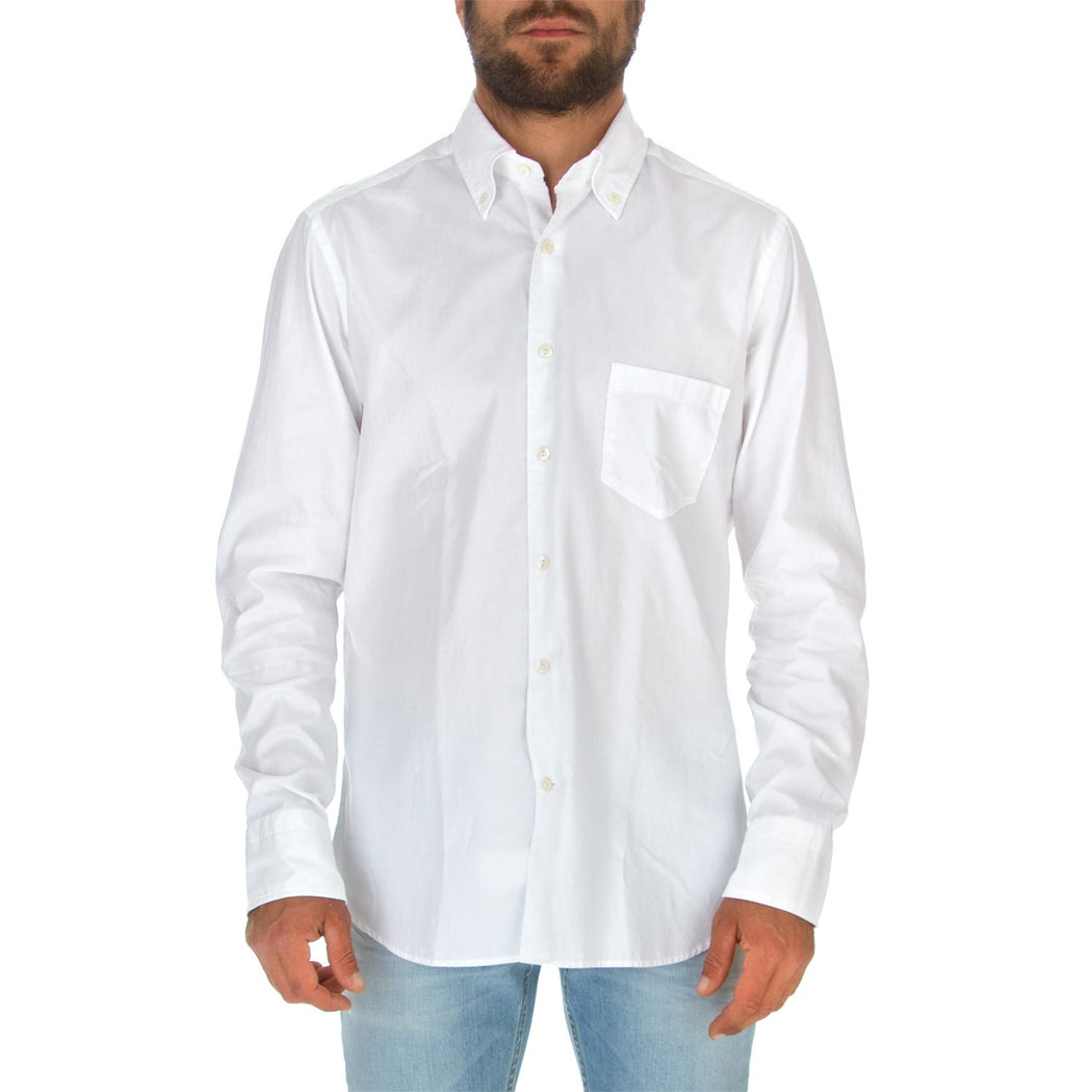 tintoria mattei 954 mens shirt white