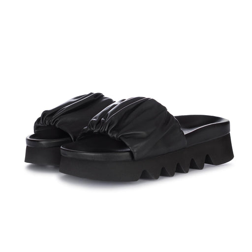 patrizia bonfanti wedge sandals toshiko black