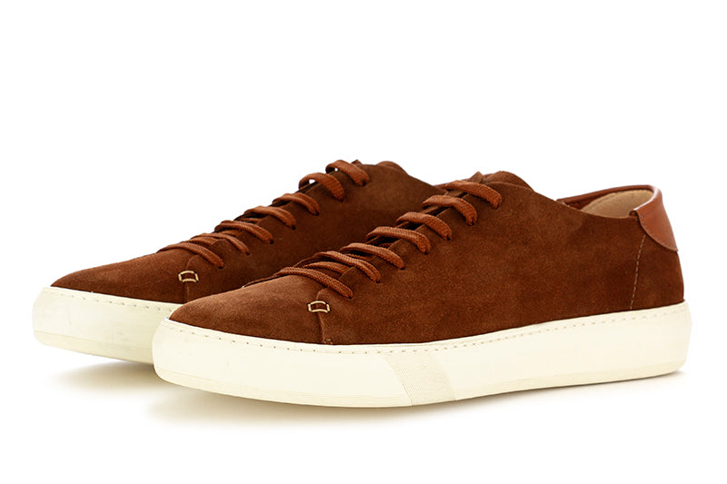 Astorflex mens sneakers brown suede leather