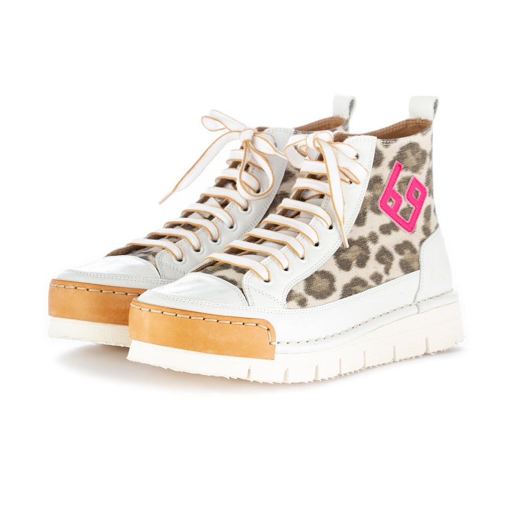 bng real shoes women's sneakers leopard