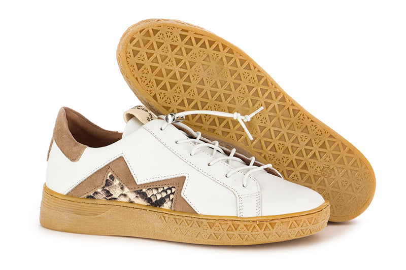 MJUS | Sneakers white/ brown |