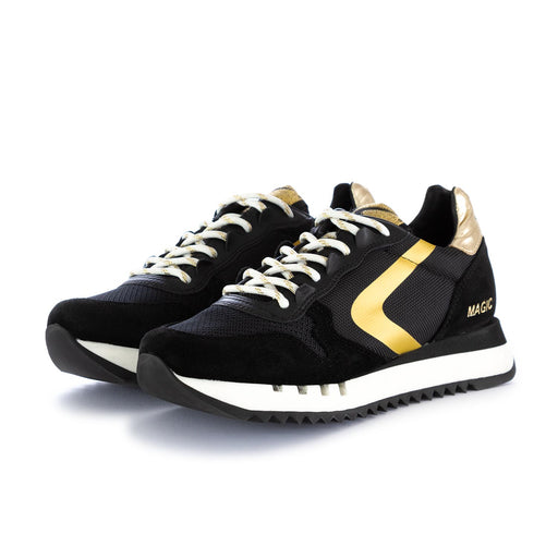 valsport womens sneakers black gold