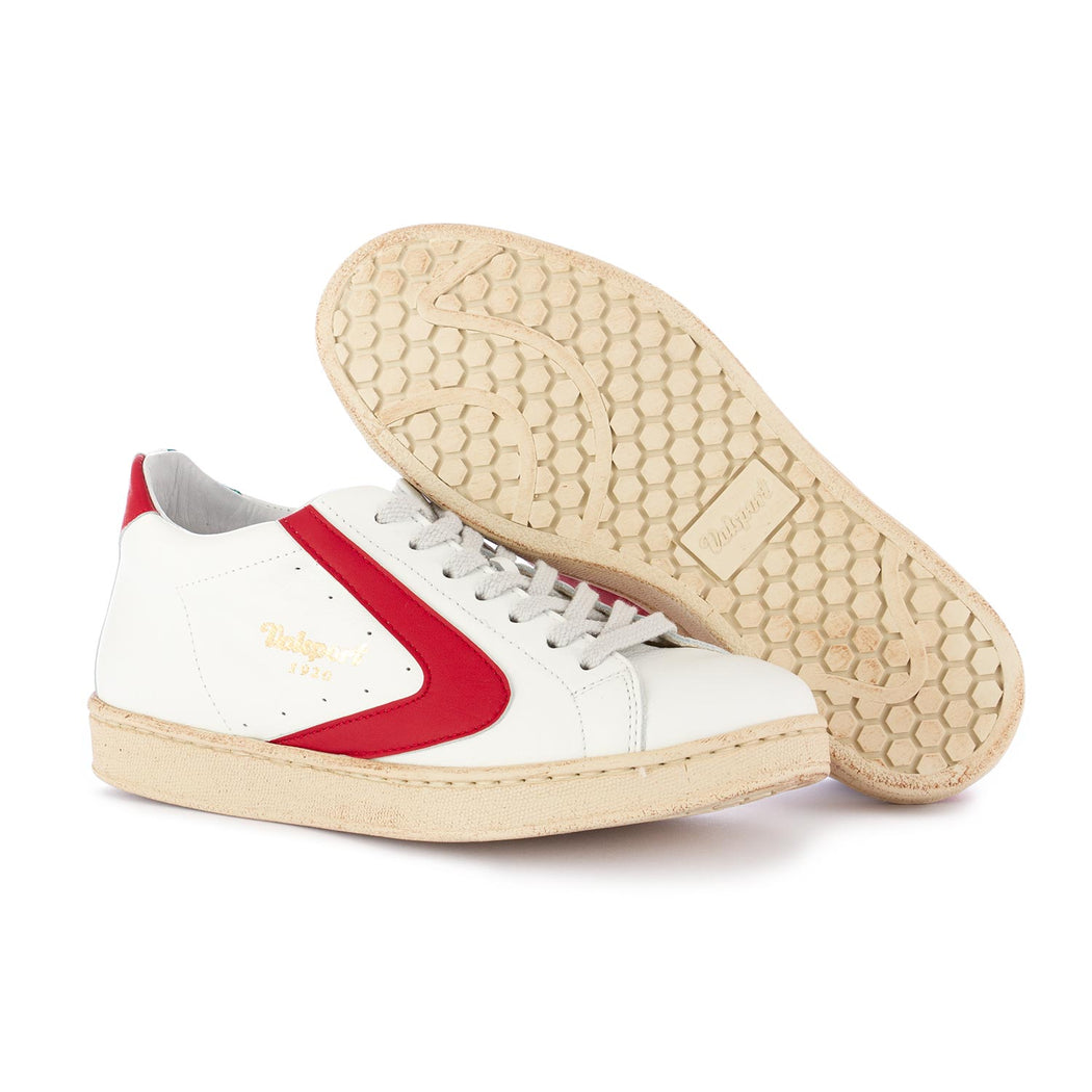 valsport 1920 womens sneakers tournament tricolore red