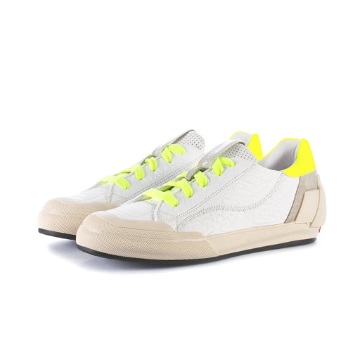 andiafora womens sneakers white yellow