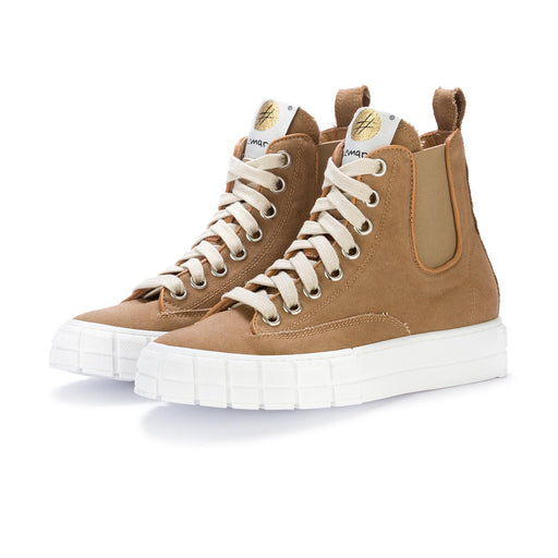 lemare womens sneakers safari brown