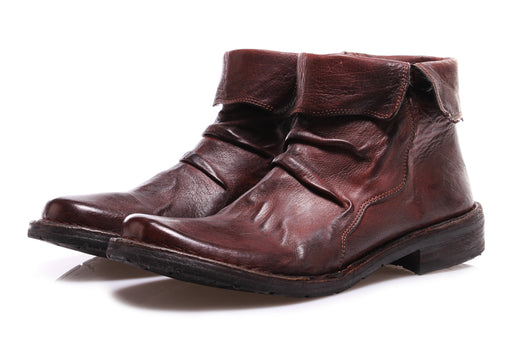 Manovia 52 women's ankle boots brown leather
