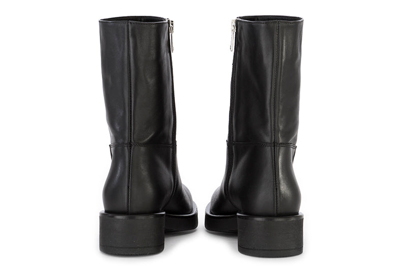 TIFFI womens black leather Boots 