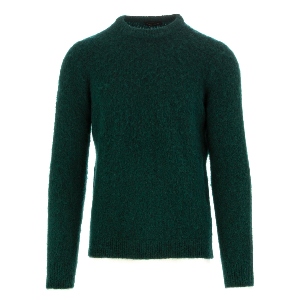 roberto collina mens sweater dark green