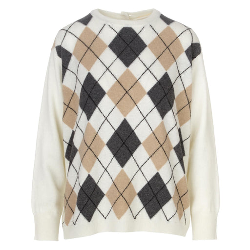 semicouture womens sweater white beige