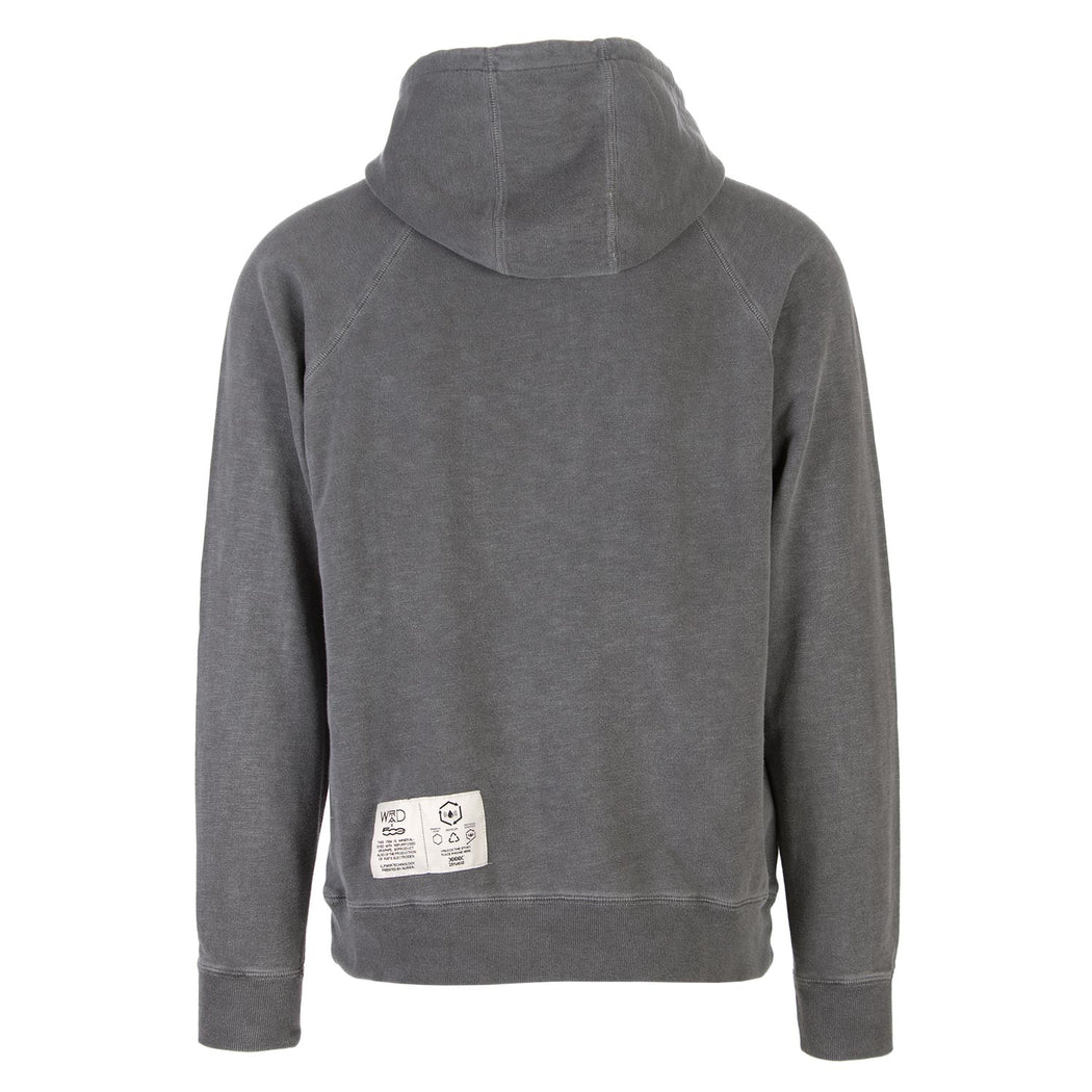 wrad mens sweatshirt hoodie grey