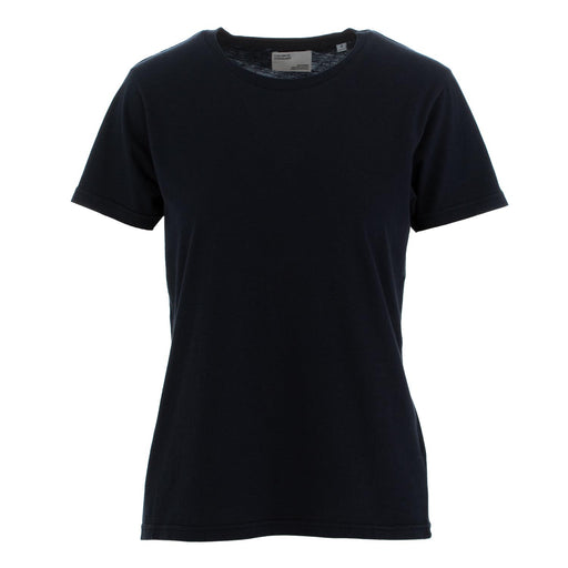 colorful standard womens t-shirt cotton blue