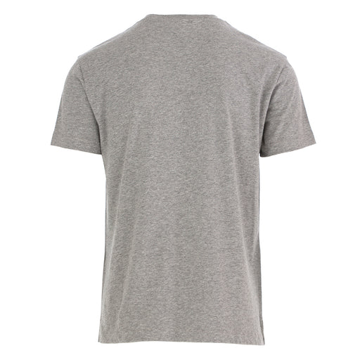 valsport mens t-shirt cotton grey melange