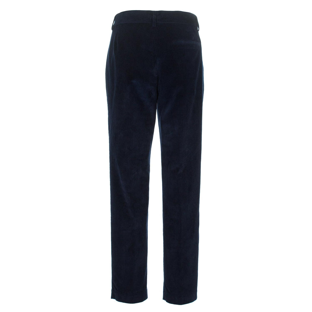 semicouture womens trousers dark blue