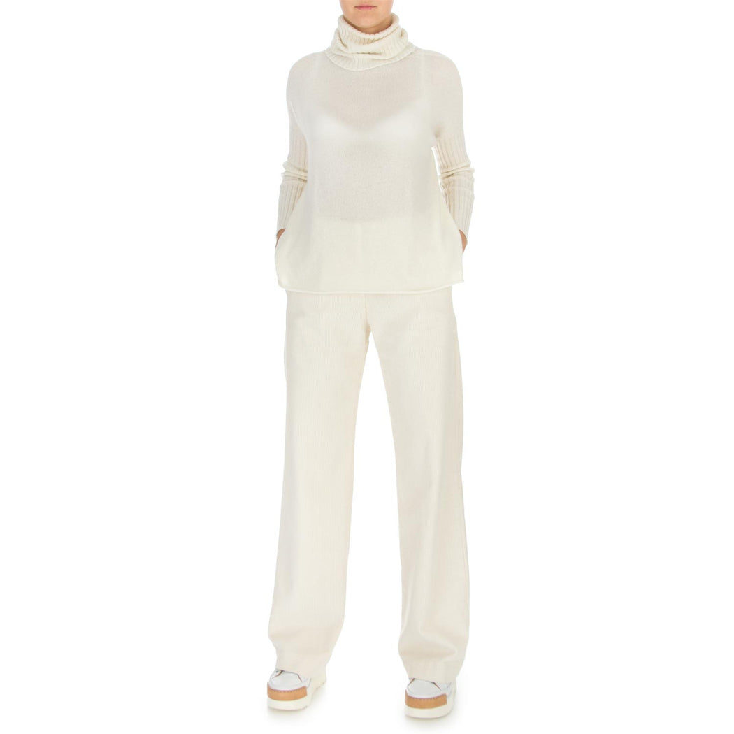 riviera cashmere womens sweater white