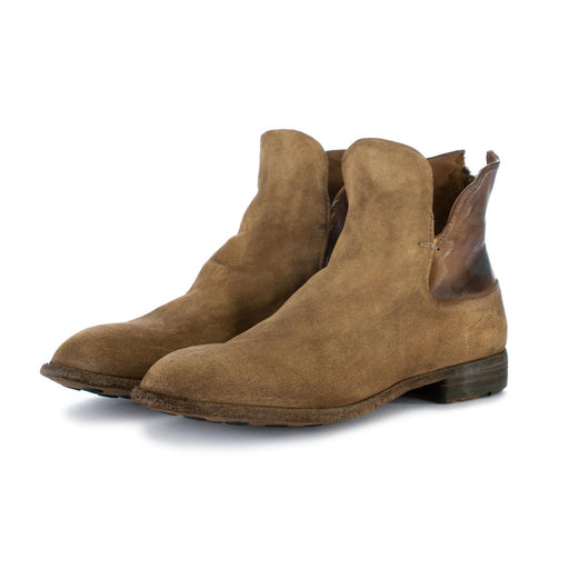 lemargo cork brown women's ankle boots 