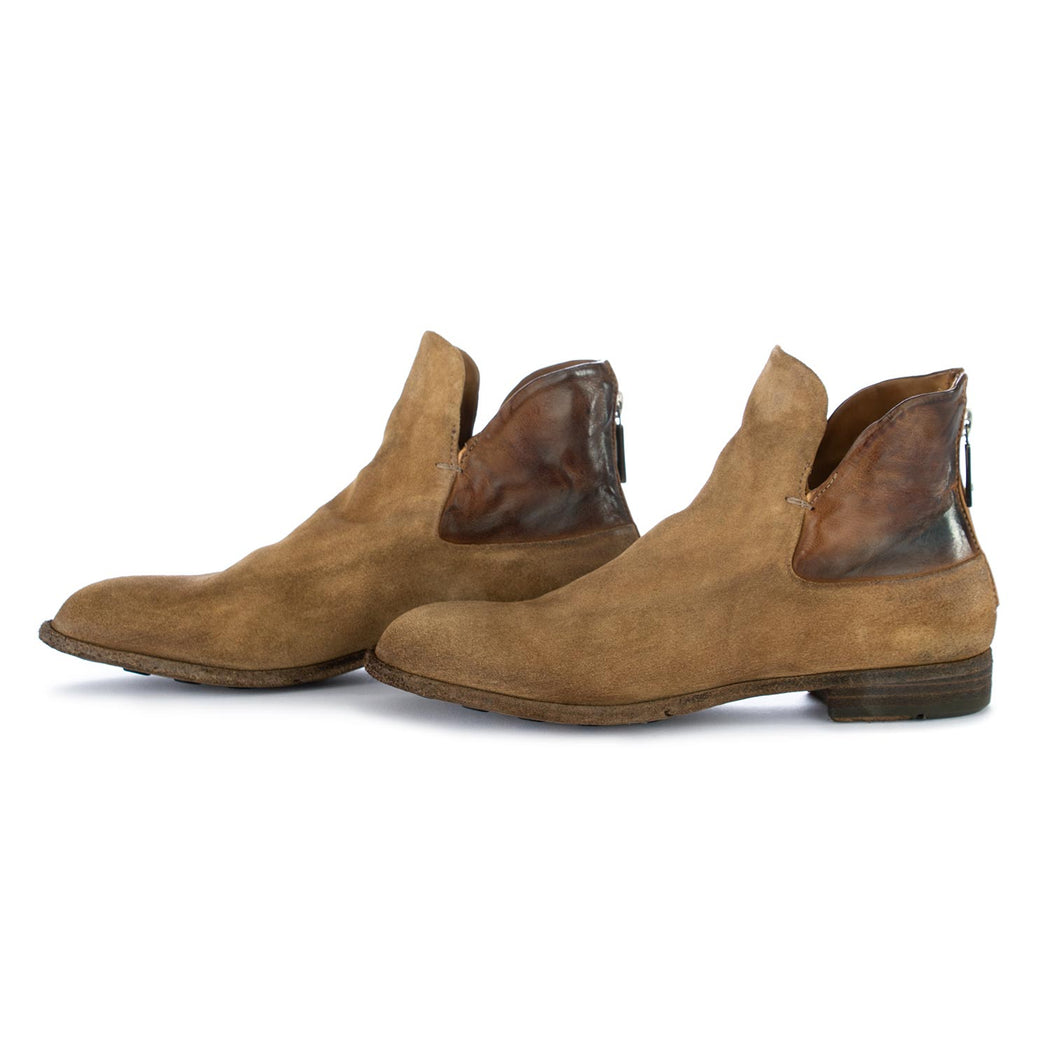 lemargo cork brown women's ankle boots 