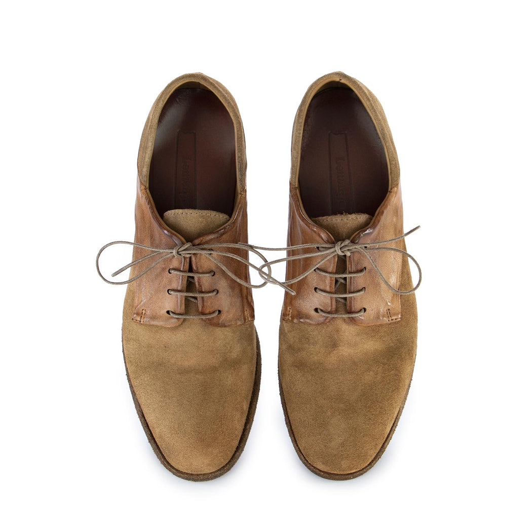lemargo cork brown women's flat shoes