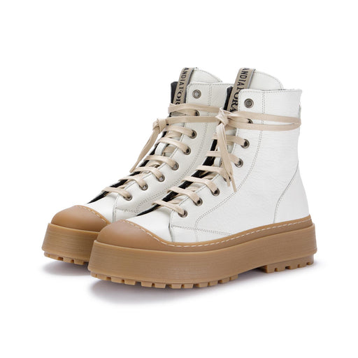 andia fora womens ankle boots white