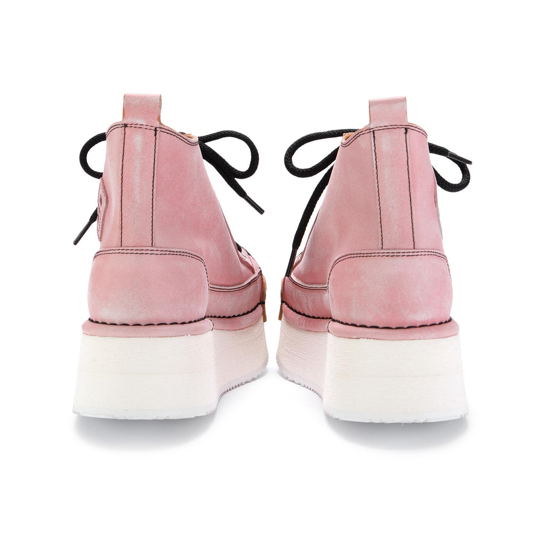 bng real shoes womens ankle boots pink
