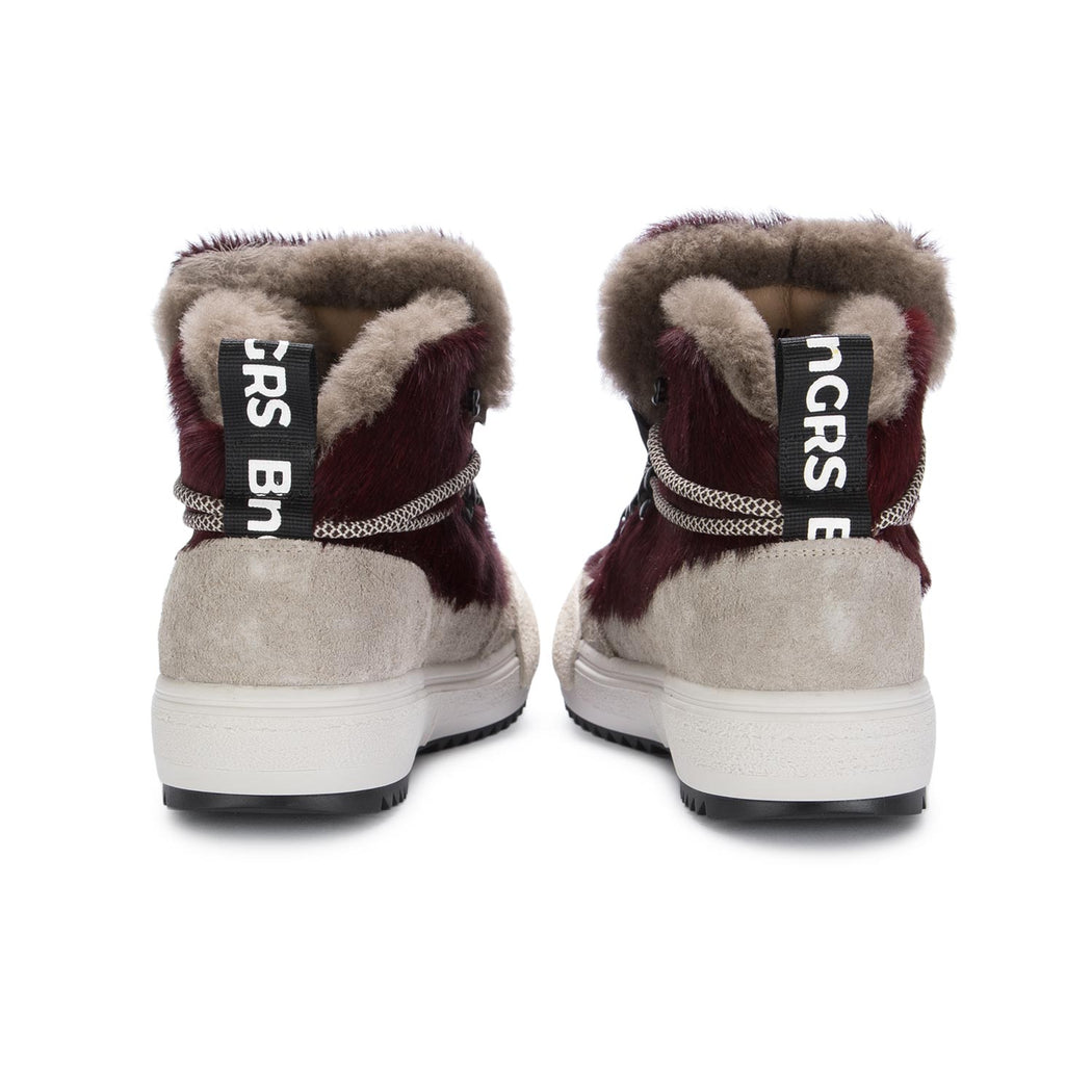 bng real shoes womens boots yeti bordeaux