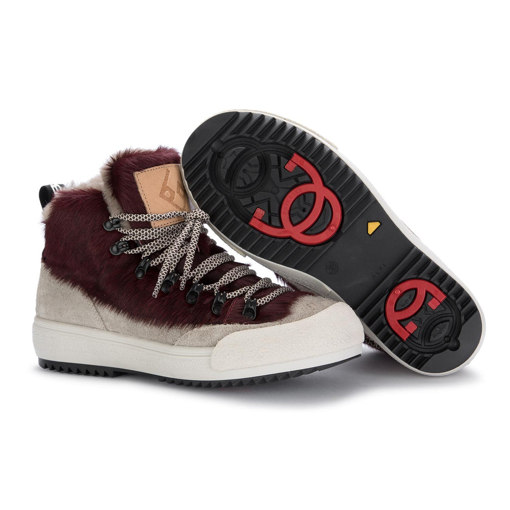 bng real shoes womens boots yeti bordeaux