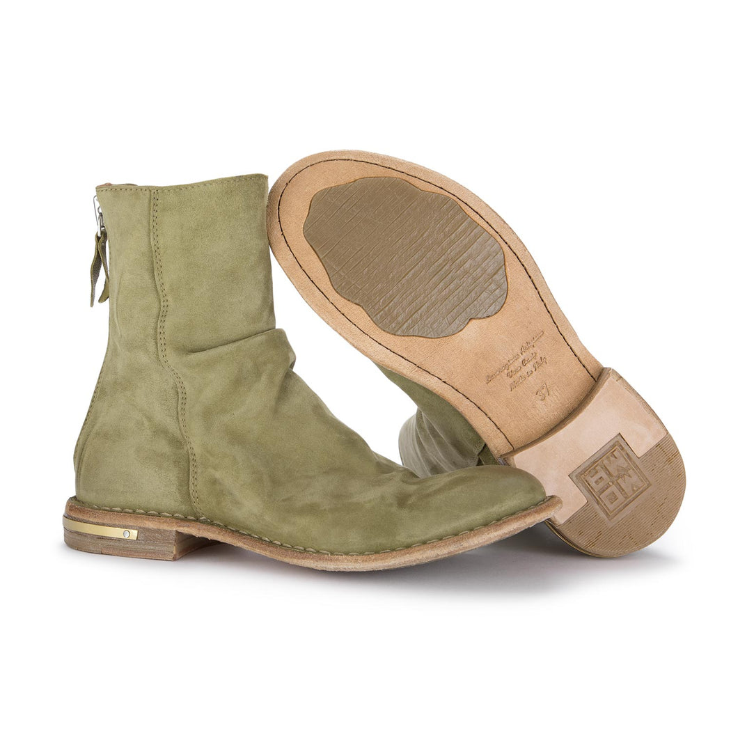 moma womens boots oliver water green