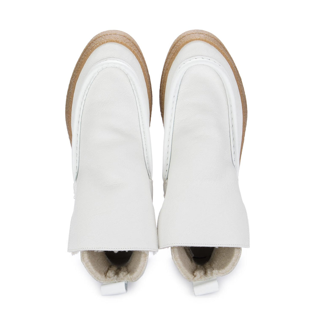oa non fashion womens ankle boots white