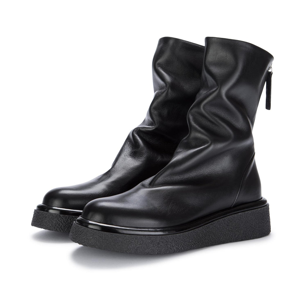 halmanera womens boots old black