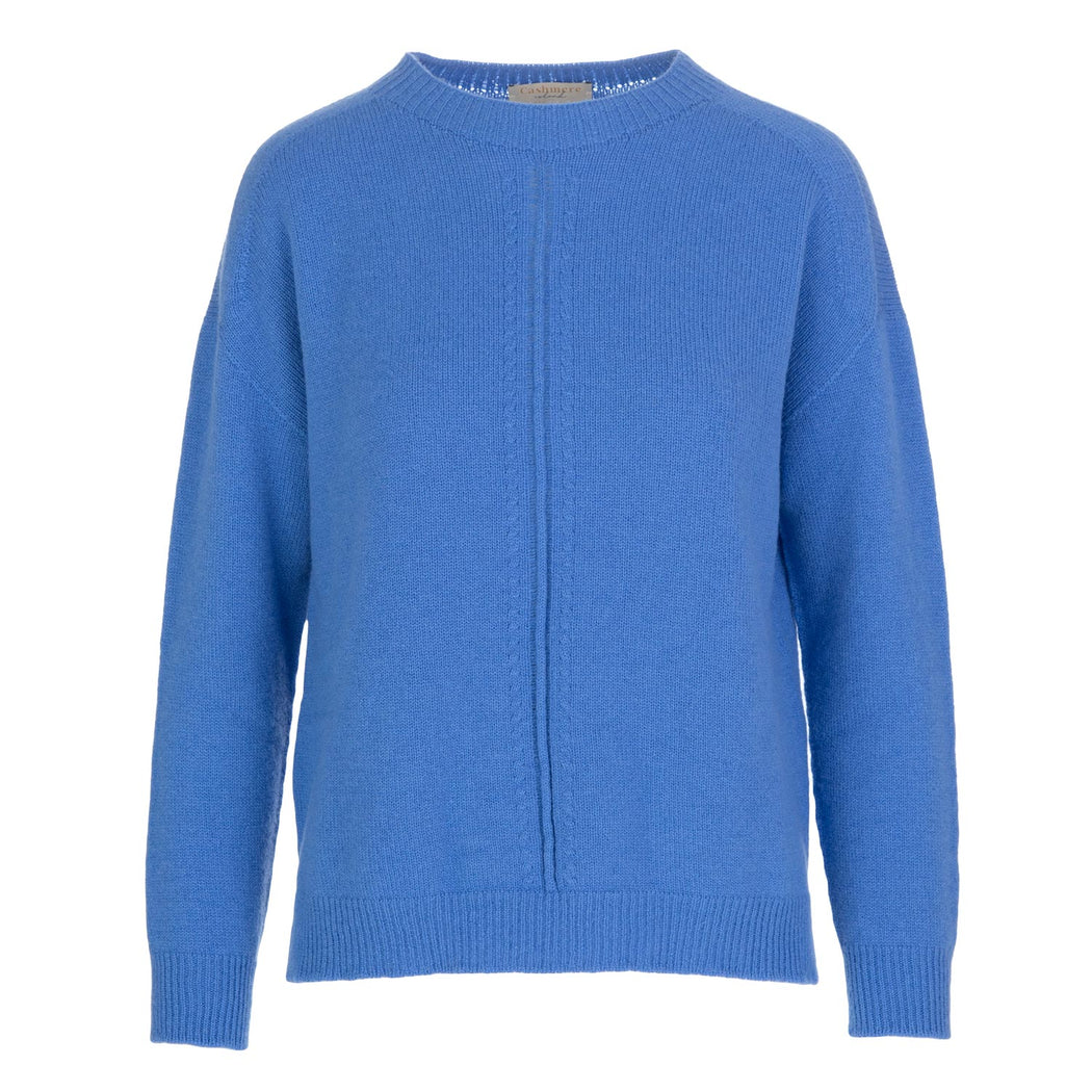 cashmere island womens sweater blu