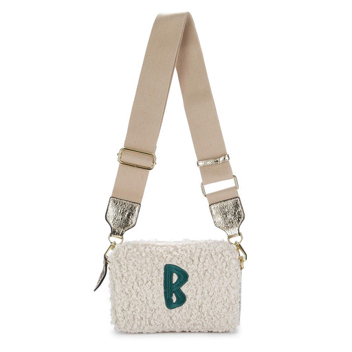 bagghy crossbody bag cream gold