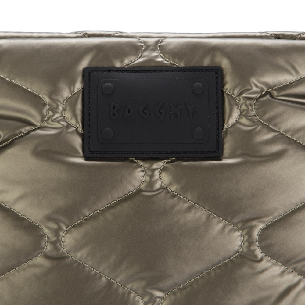 bagghy crossbody bag bronze padded