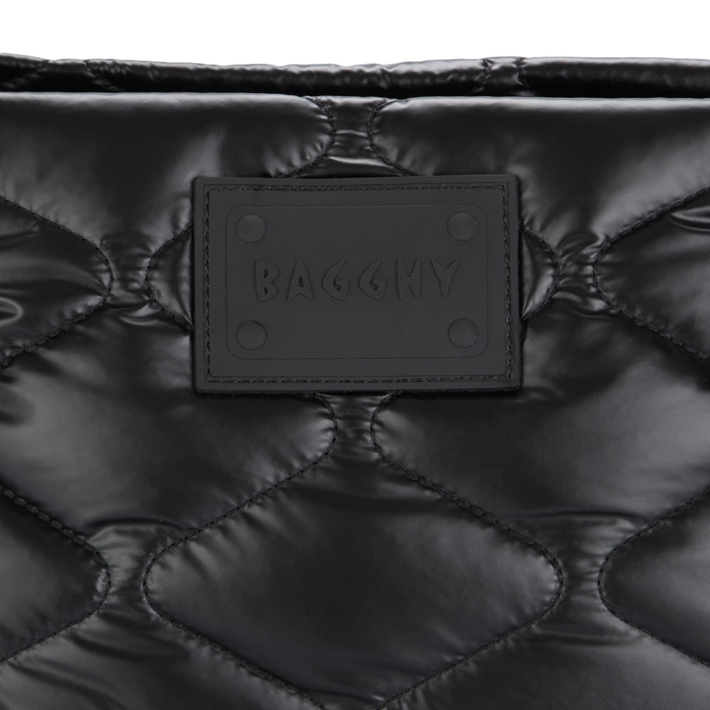bagghy crossbody bag black padded
