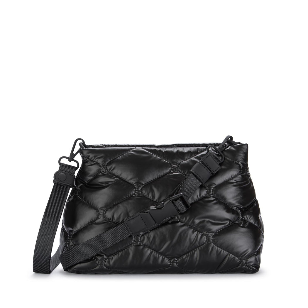 bagghy crossbody bag black padded