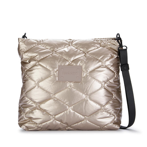 bagghy crossbody bag gold padded