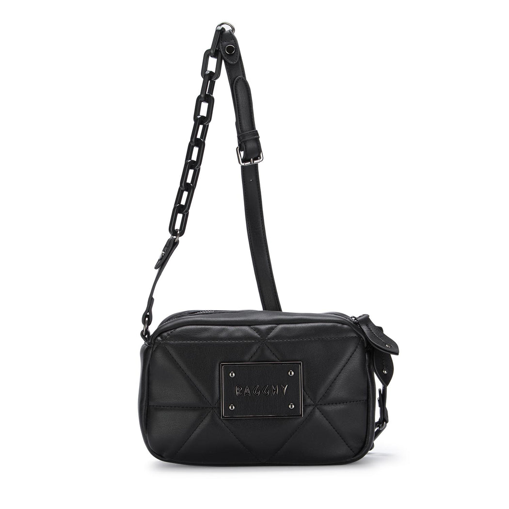 bagghy womens crossbody bag black