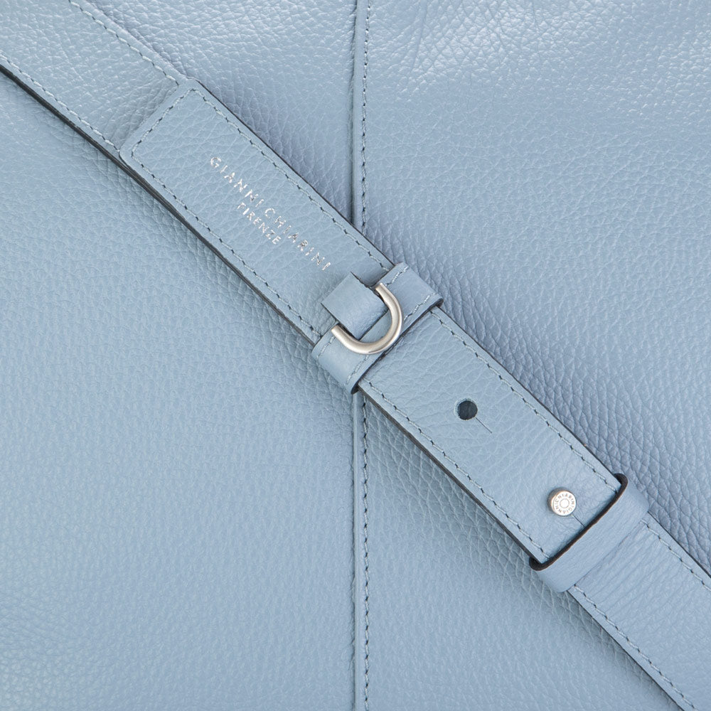 gianni chiarini shoulder bag light blue