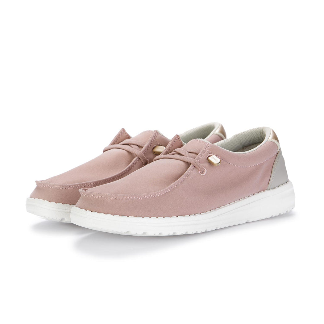 hey dude womens flat shoes wendy pink