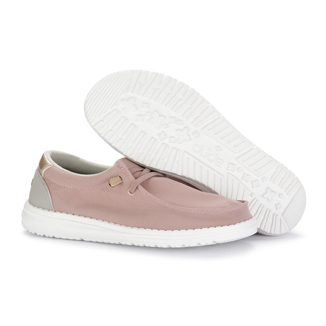 hey dude womens flat shoes wendy pink