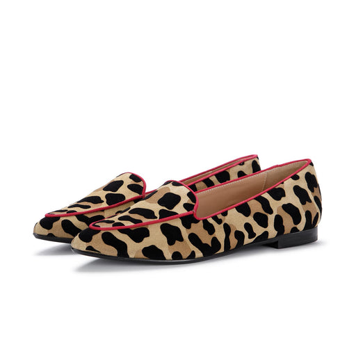 il borgo firenze womens flat shoes leopard