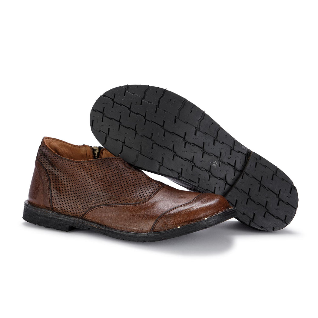 manufatto toscano vinci flat shoes brown