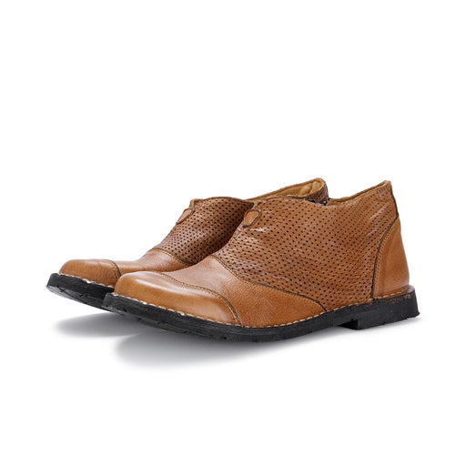 manufatto toscano flat shoes light brown