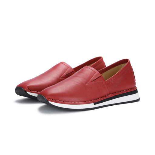 massimo granieri womens flat shoes red