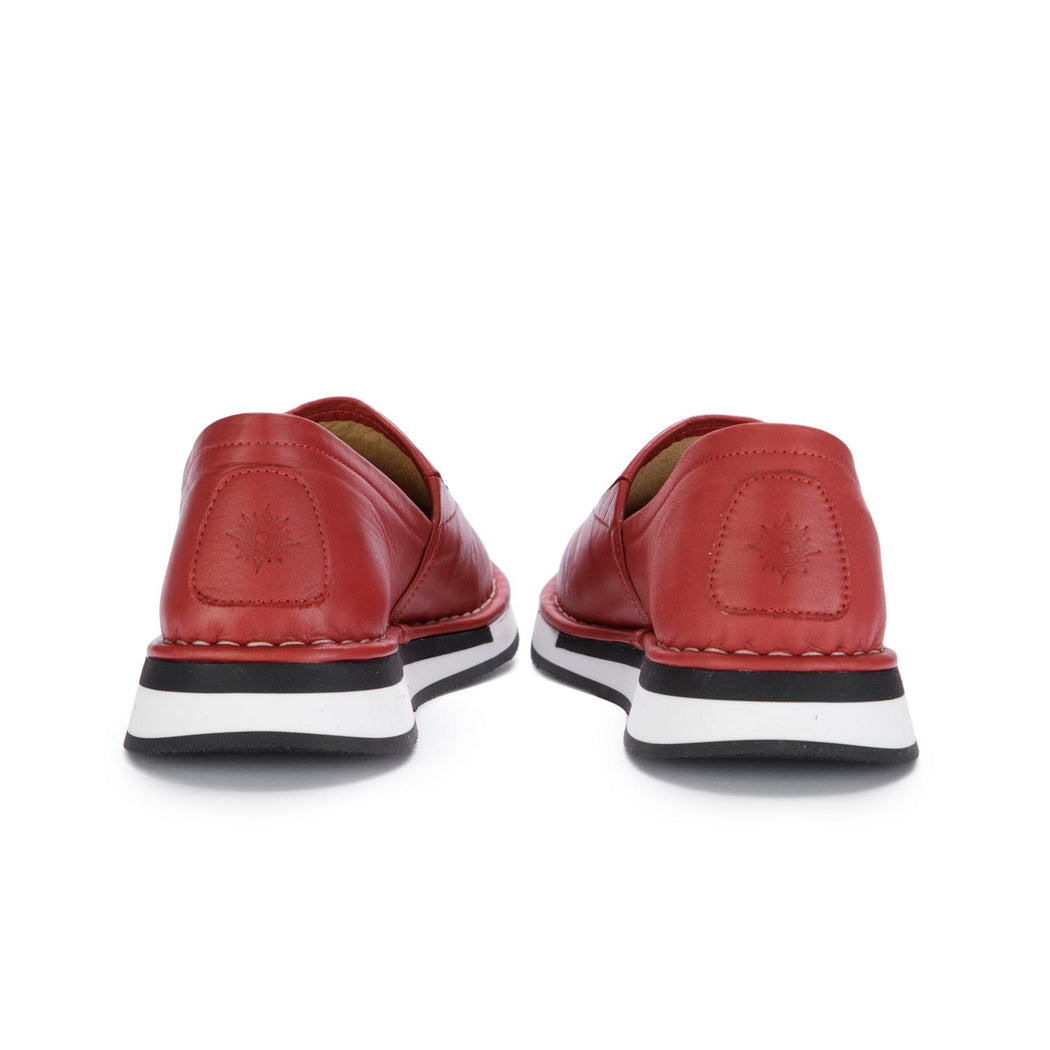 massimo granieri womens flat shoes red