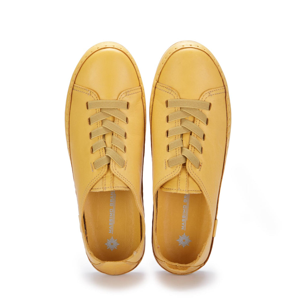 massimo granieri womens flat shoes yellow