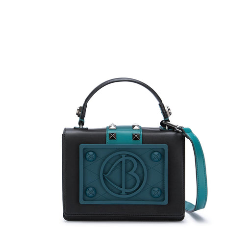 bagghy womens handbag black blue