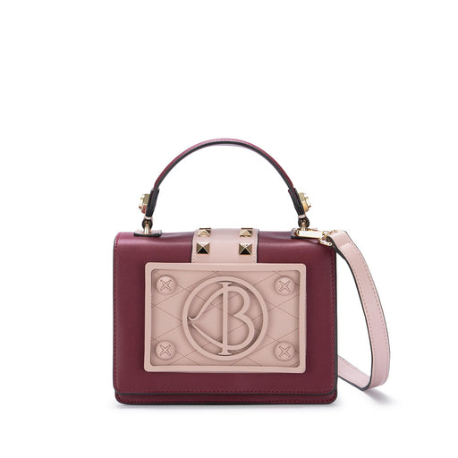 bagghy womens handbag bordeaux pink