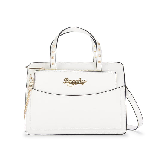 bagghy womens handbag white
